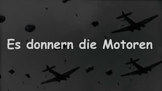 Es donnern die Motoren (English and German lyrics)