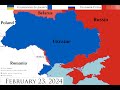 Russian Invasion of Ukraine during 2 years: Every Day