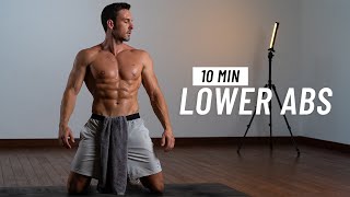 10 MIN LOWER ABS WORKOUT (No Equipment)