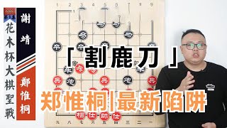 花木杯·：大棋圣战：郑惟桐“割鹿刀·好毒的计”谢靖惨败