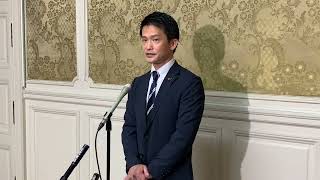 2024年10月9日　小川幹事長ぶら下がり（衆議院の解散についての受け止め)