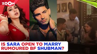 Sara Ali Khan OPENS UP on her marriage plans amid dating rumours with Indian Cricketer Shubman Gill