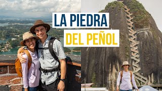 Climbing La Piedra Del Peñol | Touring Medellin, Colombia