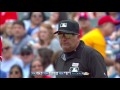 tor@tex blue jays first base coach gets ejected