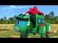 【gogodino s5 highlight】e14 trex vs. quetzalcoatlus dinosaurs for kids cartoon toys robot