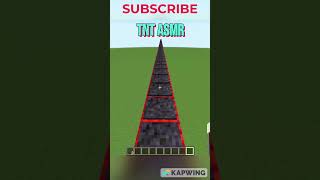 Minecraft TNT noise ASMR #subscribe #minecraft