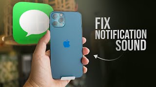 How to Fix Message Notification Sound on iPhone (tutorial)