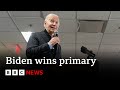 US elections: Biden wins South Carolina Democratic primary | BBC News