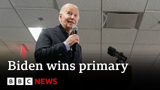 US elections: Biden wins South Carolina Democratic primary | BBC News