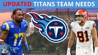 UPDATED Tennessee Titans Draft Needs After NFL Free Agency | Titans Rumors Ft. Robert Woods