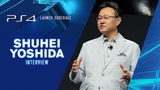 SHUHEI YOSHIDA PS4 LAUNCH INTERVIEW