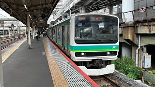 【LEDライトは205系の物なのか？】常磐快速線E231系0番台東マト102編成　日暮里駅発車