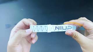 NIUPIKA Bracelet Sizer Measuring Tool Professional Plastic Bangle Gauge Jewelry Measure Wrist Size