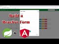 How to Build a Reactive Form in Angular