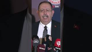 YSK Başkanı Yener, Seçim Sonuçlarına İlişkin Son durum Açıkladı
