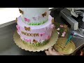 1st birthday cake 4 kg two tier cake butterfly cake decorating ideas birthday cake