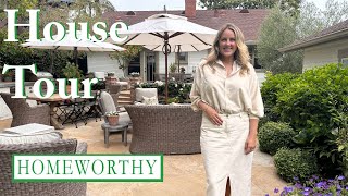 HOUSE TOUR | A Nancy Meyers-Inspired Cottage with Gorgeous Gardens in Laguna Bea