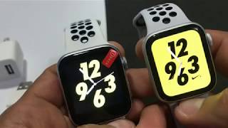 Comparativo smartwatch Iwo plus \u0026 Apple Watch Séries 4 iwo13 2021