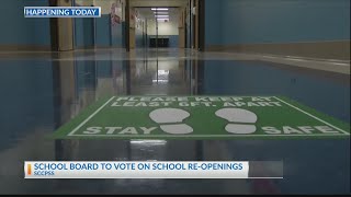 SCCPSS School Board to vote on how to reopen schools