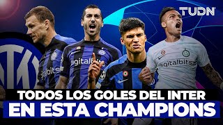 ¡POESÍA PURA! 🔥⚽️¡Grandes goles del Inter en Champions League! | TUDN