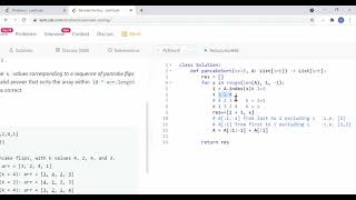 LC 969. Pancake Sorting, Part 2 (code)
