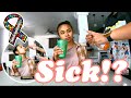Autistic nonverbal teen girl sick 🤒 Autism life with Ashy