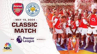 When Arsenal last won Premier League title in 2003-04 | EXTENDED HIGHLIGHTS | 5/15/04 | NBC Sports