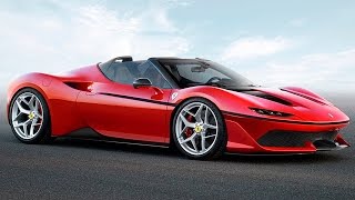 FERRARI J50 OFFICIAL PRESENTATION - NEW $2 M ONE of 10 SUPERCAR