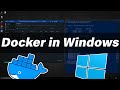 Run Docker in Windows - Setup, Docker Compose, Extensions