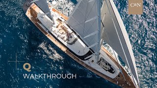 Q | 51.8m (169’8) | Alloy Yachts | Luxury Sailing Yacht For Charter walkthrough