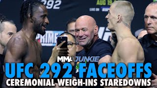 UFC 292 Full Fight Card Faceoffs From Boston: Dana White Separates Neil Magny and Ian Machado Garry