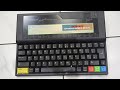 How To ENTER BBC BASIC on AMSTRAD NC100 Notepad Computer