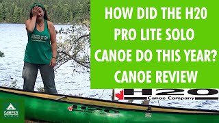 How did the H2O Pro Lite 15 Solo Canoe Do This Year? - Canoe Update - H2O Canoe Company