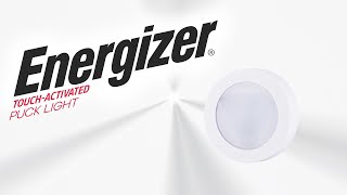 37366: Energizer Touch-Activated LED Puck Light Overview