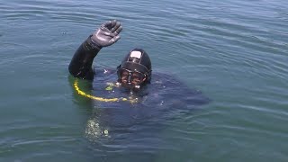 Forensic Divers Train In Stillwater's Square Lake