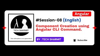 Angular Component Creation using CLI | Angular 19 complete tutorial in English 2025 (Session-08)