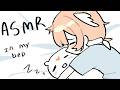 in my bed ASMR cuddles ok...