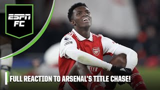 FULL REACTION to Arsenal vs. Man United: Statement win in the title chase 🏆 | ESPN FC