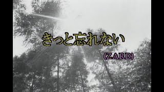 （カラオケ） きっと忘れない　/　ZARD