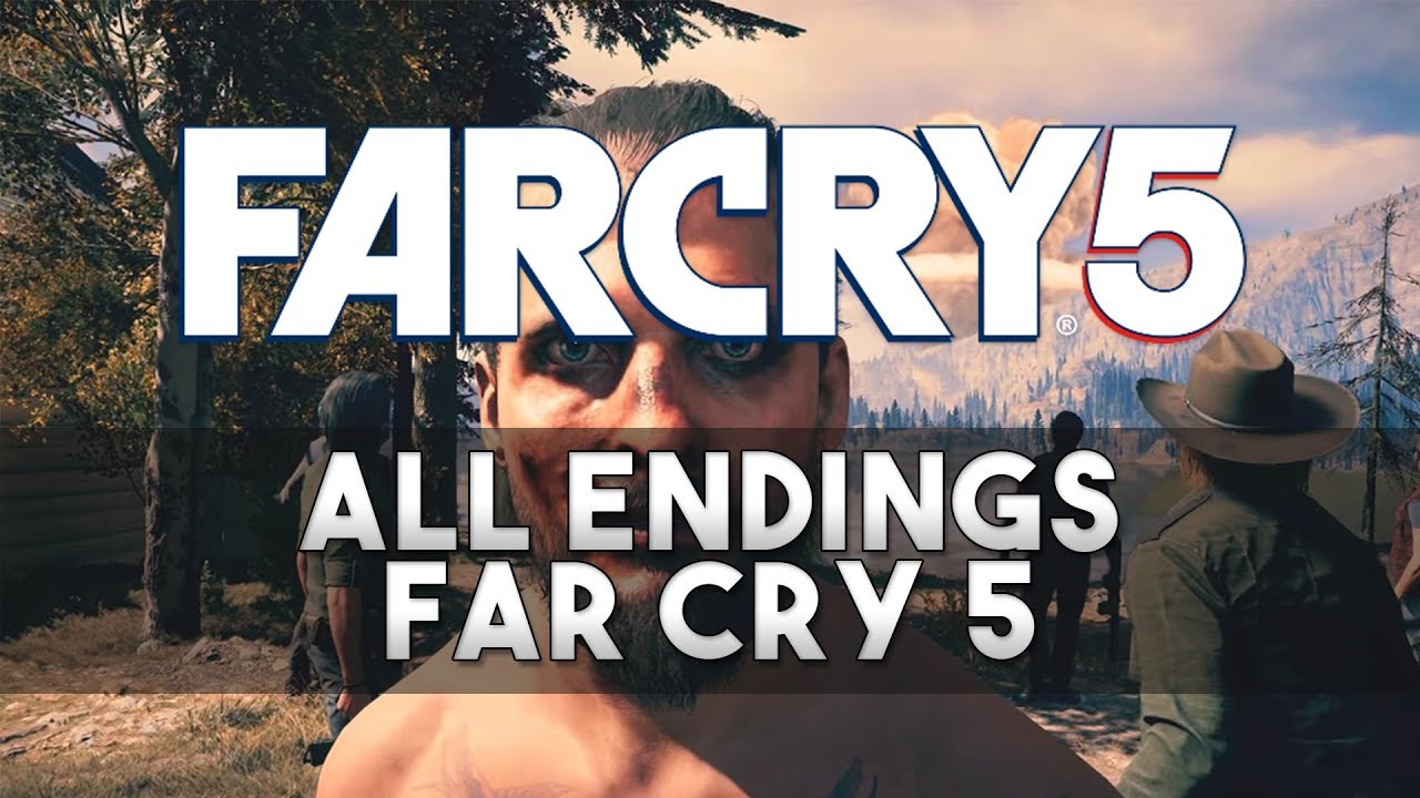 Far Cry 5 ALL Endings (Resist, Walk Away & Secret Ending) - YouTube