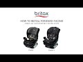 How to Install Poplar & Poplar S Convertible Car Seats: Forward-Facing with Seat Belt