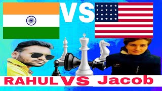 #chessonline chess game online all countryRahul vs JacobMoverare