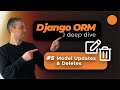 Django ORM - Updating and Deleting QuerySets / ForeignKey on_delete behaviour