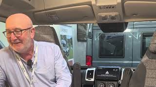 Globecar campervan tour at the Motorhome and Caravan Show 2023