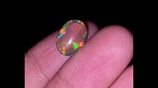 2.55 cts black opal gemstone 111