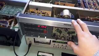 Revox B710MK2 vs Aiwa Excelia 009 - W\u0026F test