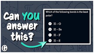 How to Easily Identify the Least Polar Bond