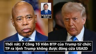 Tại sao Trump \u0026 Musk lại hủy bỏ vụ kiện tham nhũng của Adams. Trump thua te tua vụ kiện lớn USAID.