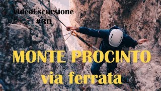 Monte Procinto via ferrata 4k - VideoEscursione #29