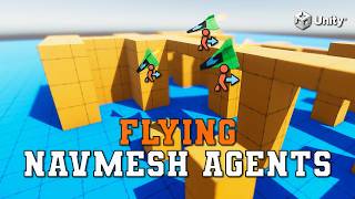 Flying NavMeshAgents! | AI Series 10 | Unity Tutorial